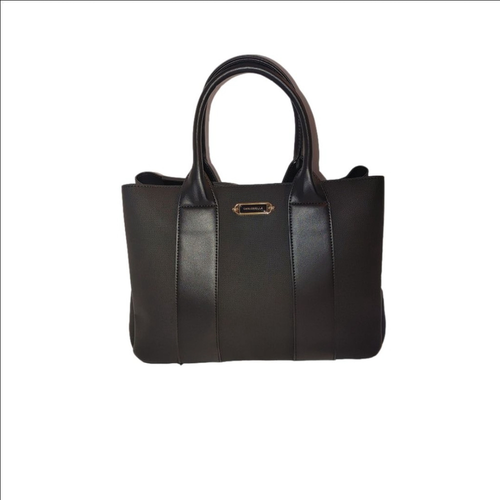 Chrisbella Leather & Nylon handbag